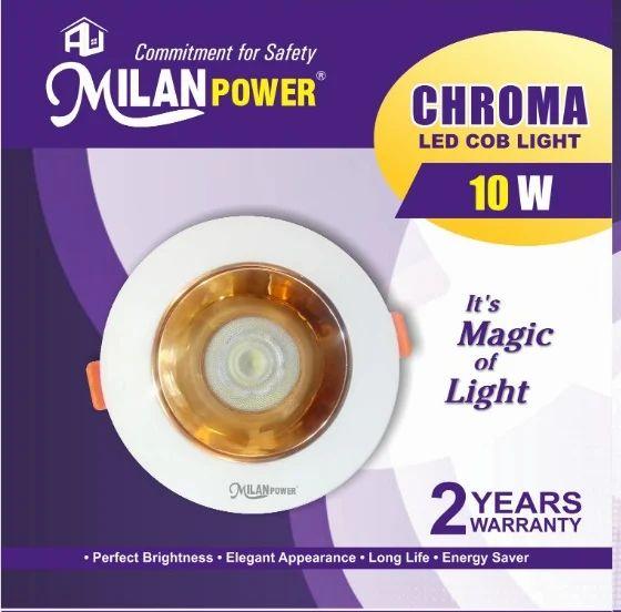10W MILAN POWER CHROMA LED COB LIGHT