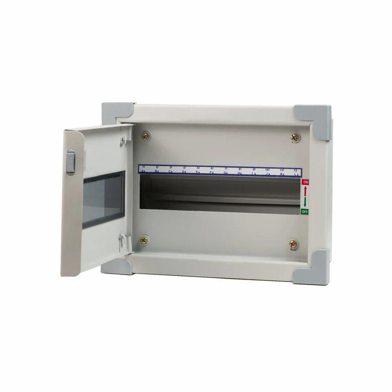 12 Way Milan Power Metal MCB Box Double Door