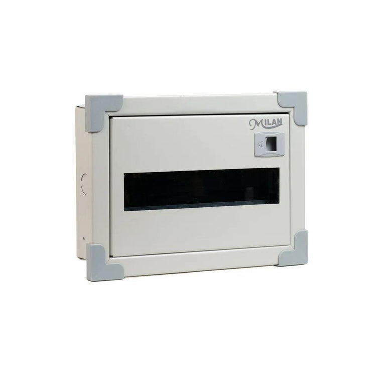 12 Way Milan Power Metal MCB Box Double Door