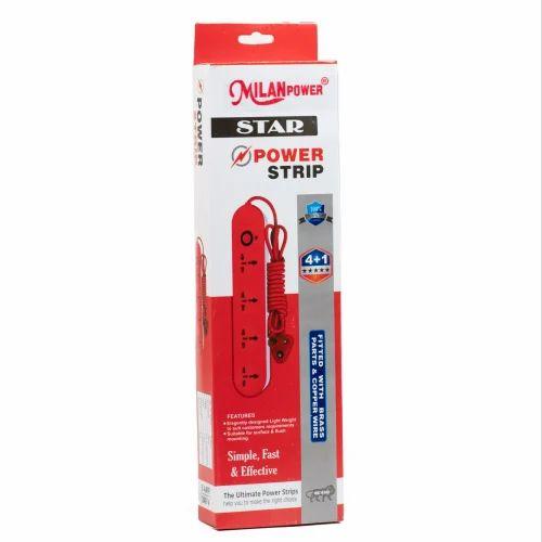 4+1 પાવર સ્ટ્રીપ