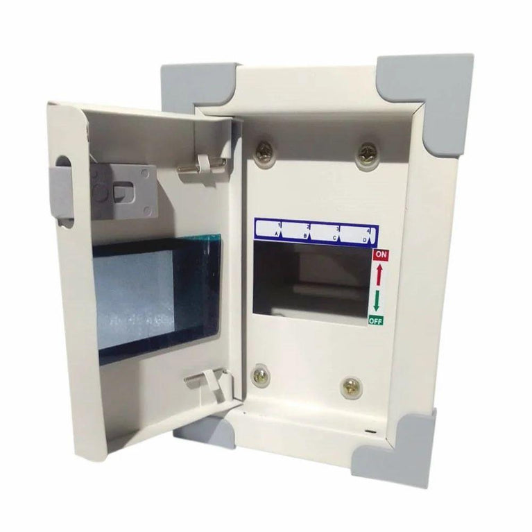 4 WAY MILAN POWER METAL MCB BOX DOUBLE DOOR