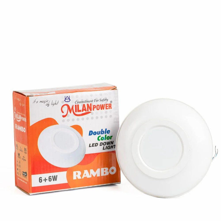 6+6 W Milan LED Down Light
