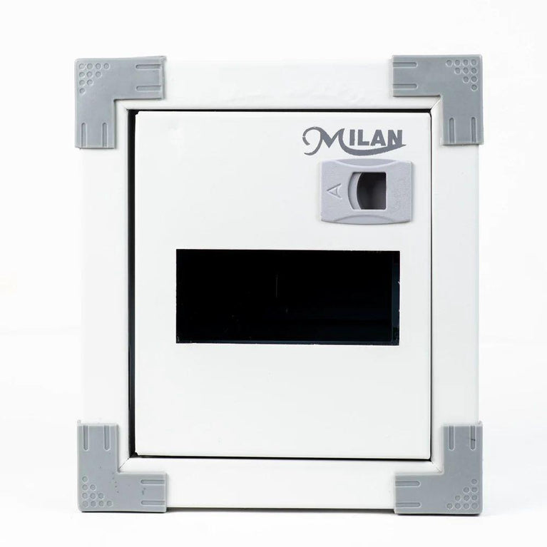 6 WAY MILAN POWER METAL MCB BOX DOUBLE DOOR