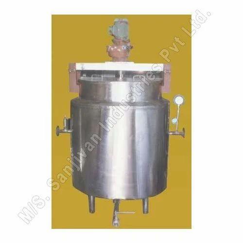 દૂધ ઉકળતી સંગ્રહ ટાંકી