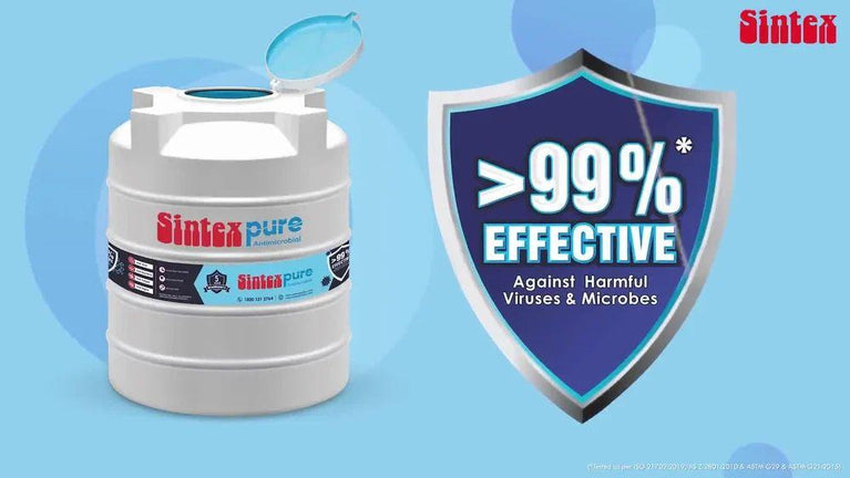 750 લિટર સિન્ટેક્સ ટ્રિપલ લેયર પાણીની ટાંકી