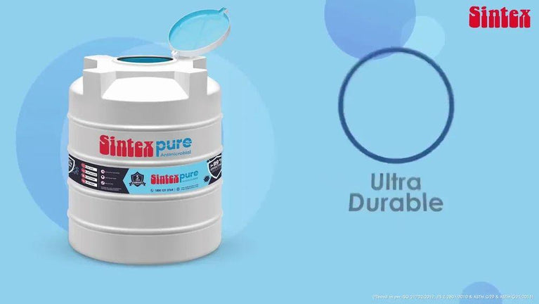 750 લિટર સિન્ટેક્સ ટ્રિપલ લેયર પાણીની ટાંકી