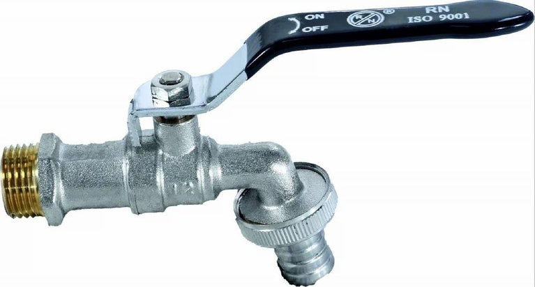 1022A બનાવટી બ્રાસ બોલ બિબ કોક