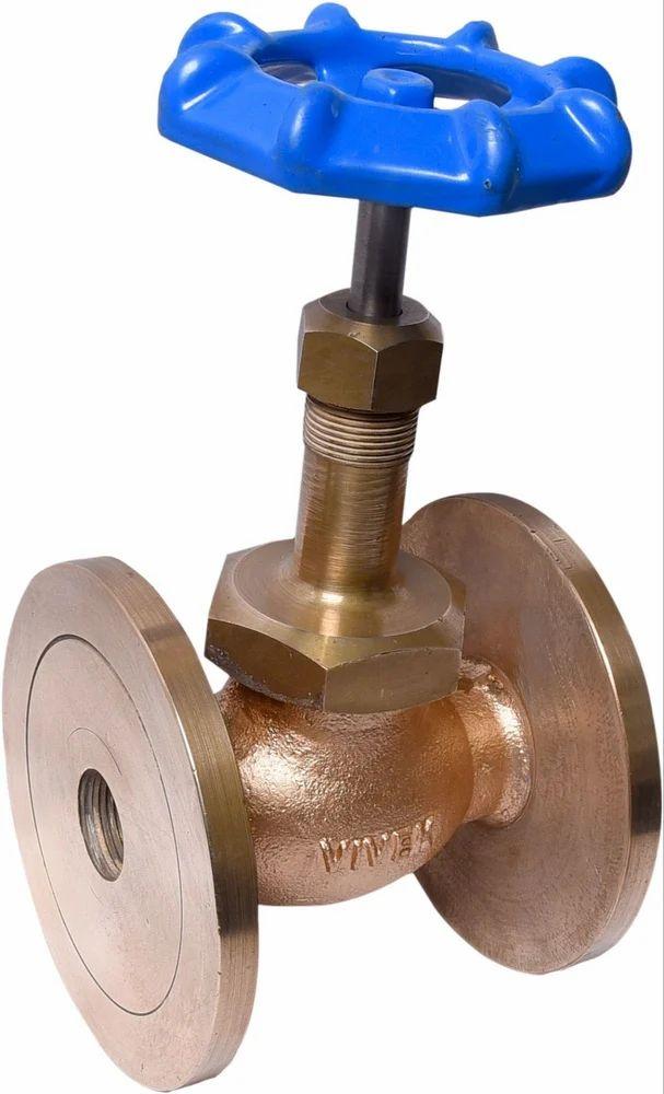 1032 ફ્લેંજ્ડ બ્રોન્ઝ યુનિયન બોનેટ ગ્લોબ વાલ્વ