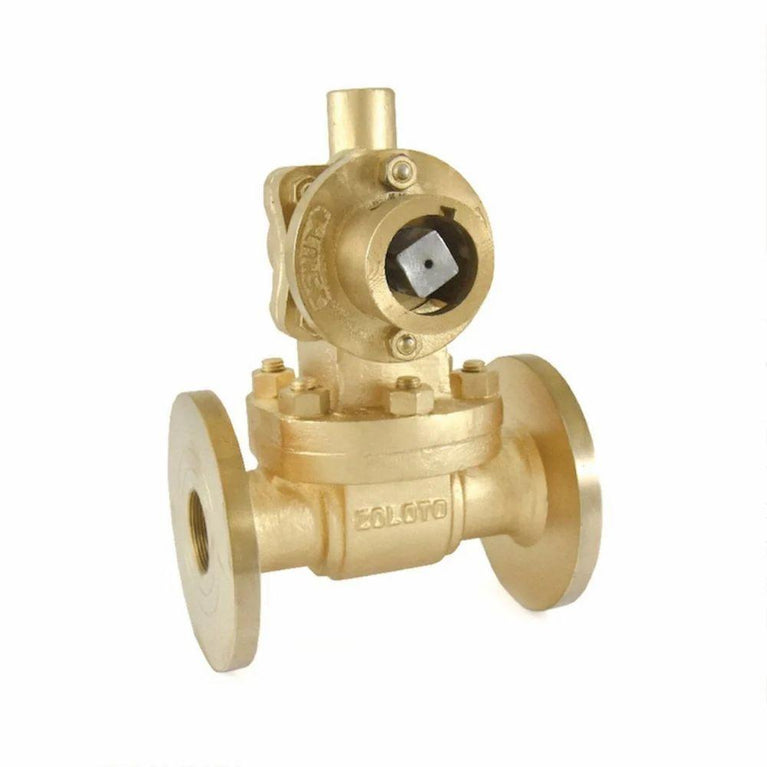 1052 Flanged Bronze Parallel Blow Off Valve