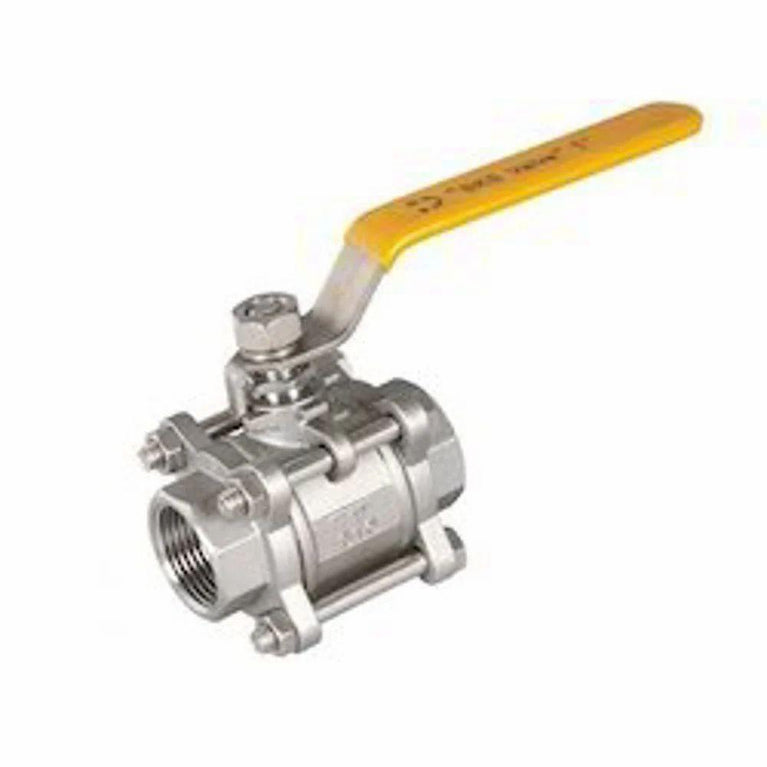 1080A SS 3 Piece Design Ball Valve
