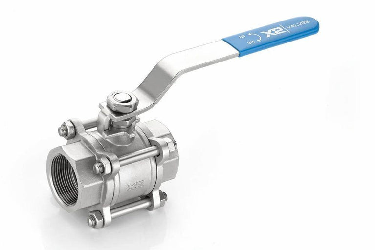 1081 SS Three Piece Design Ball Valve