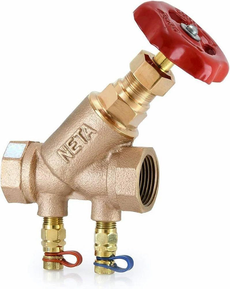 1087 Screwed Bronze Double Regulating Balancing Valve