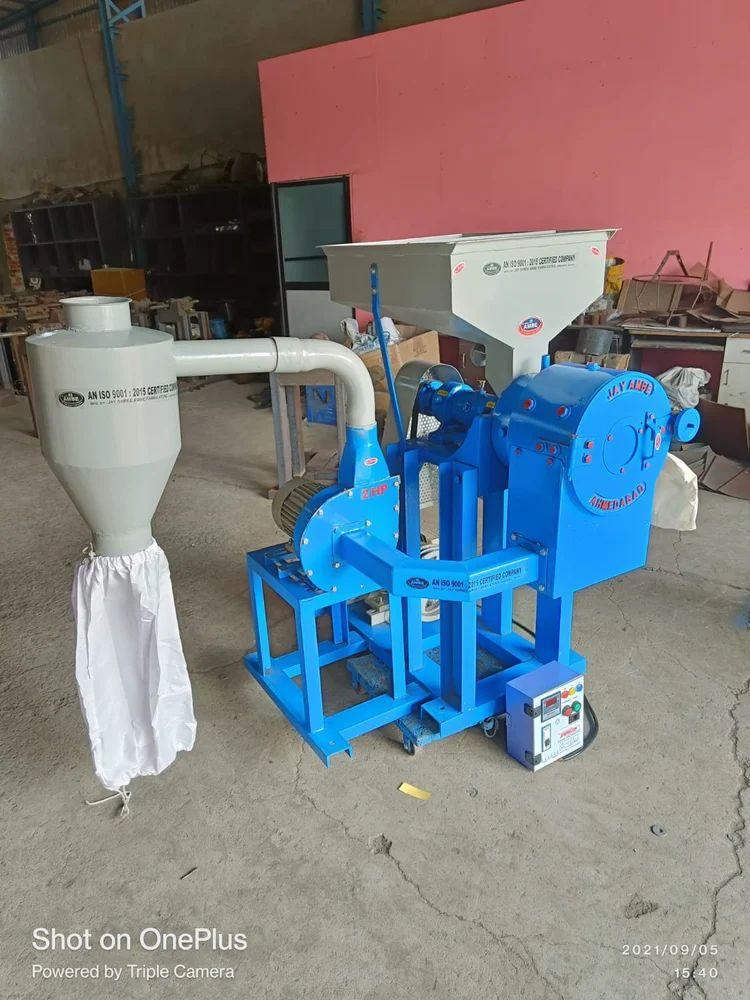 ચક્રવાત સાથે 10+2 HP મસાલા ગ્રાઇન્ડીંગ મશીન