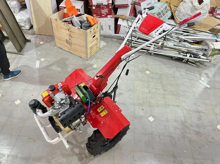 10 एचपी डीजल इंजन वॉकिंग ट्रैक्टर