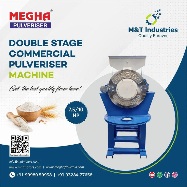 10 Hp Double Stage Pulverizer
