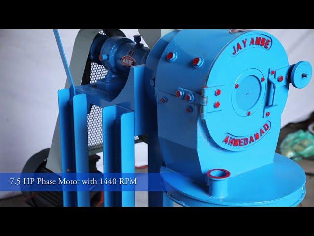 10 Hp Double Stage Pulverizer Machine