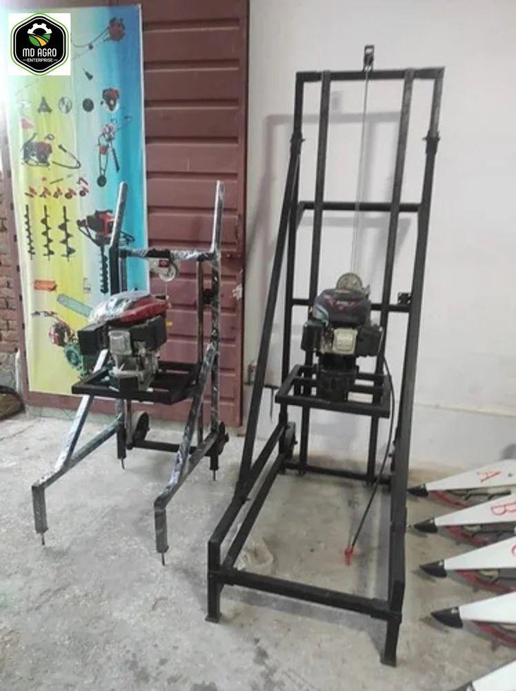 10 ફૂટ ટ્રોલી અર્થ ઓગર મશીન