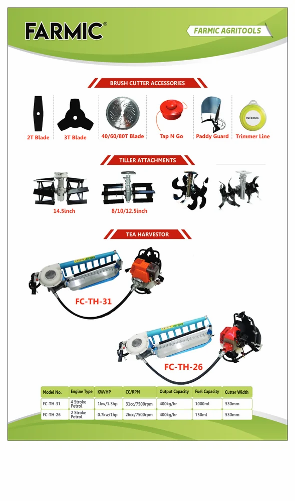 10hp (4Stoke) ફાર્મિક પાવર ટીલર