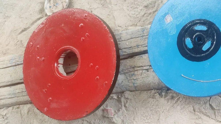 14 Inch Janta Type Red Emery Stone