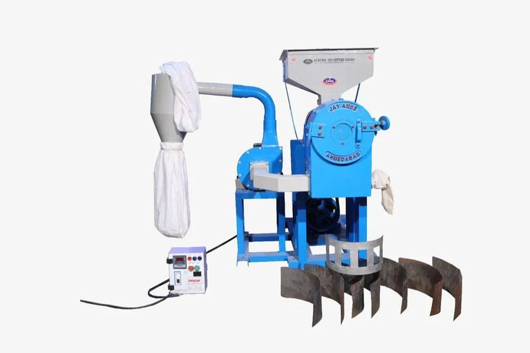 15+2 HP Commercial Atta Chakki Machine with cyclone