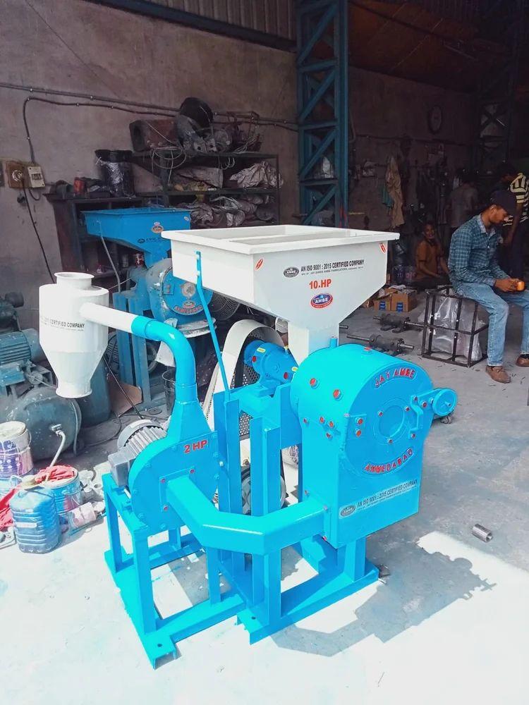 ચક્રવાત સાથે 15+2 HP કોમર્શિયલ ફ્લોર મિલ