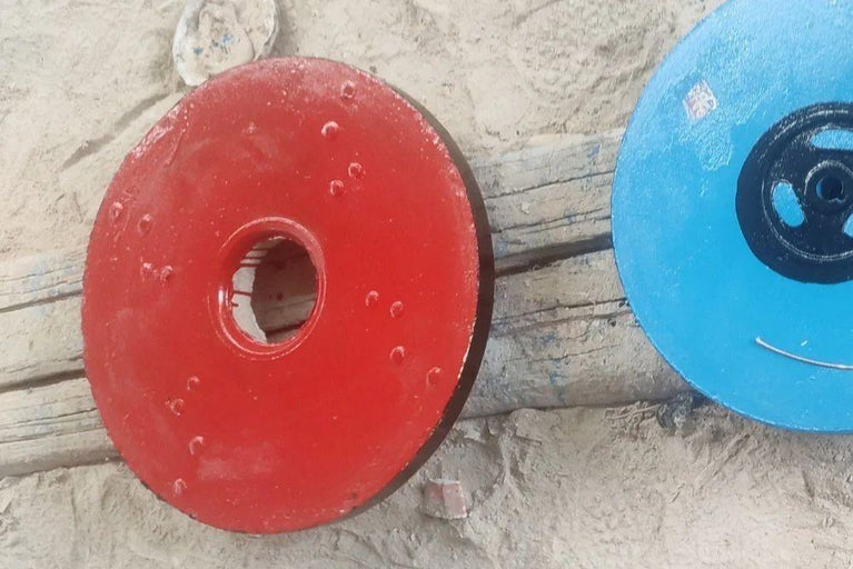 16 Inch Janta Type Red Emery Stone