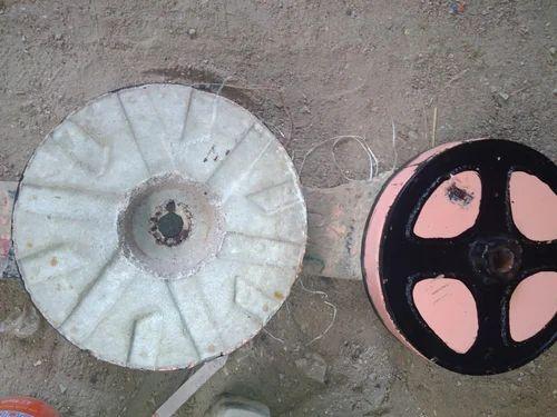 16 Inch Rajkot Red Emery Stone