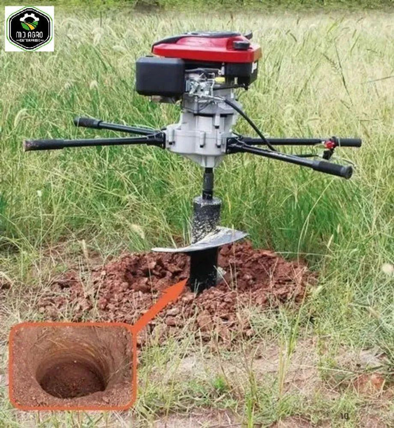 196cc અર્થ ઓગર 7Hp સોઇલ ઓગર
