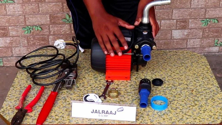 1HP કિર્લોસ્કર જલરાજ સેલ્ફ પ્રિમિંગ પંપ