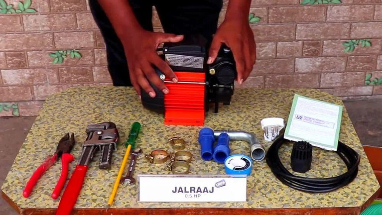 1HP કિર્લોસ્કર જલરાજ સેલ્ફ પ્રિમિંગ પંપ