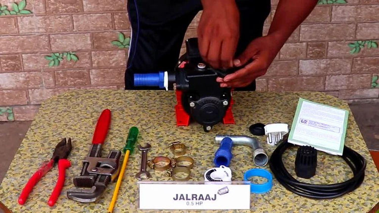 1HP કિર્લોસ્કર જલરાજ સેલ્ફ પ્રિમિંગ પંપ