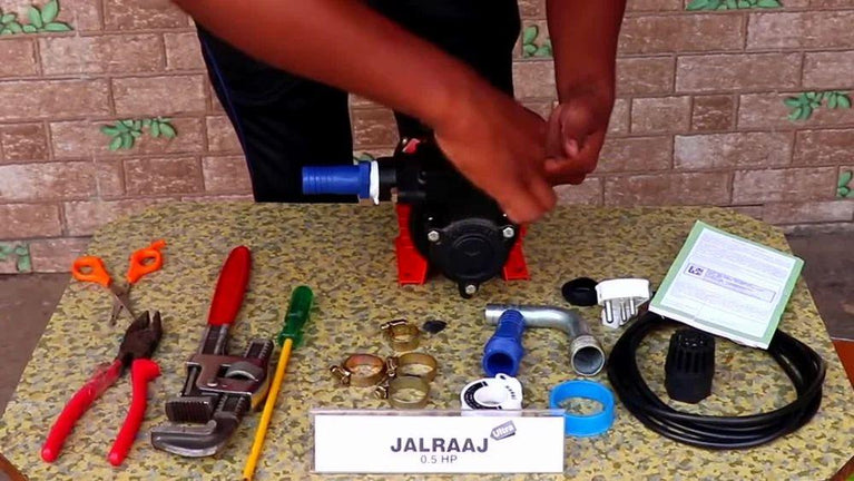 1HP કિર્લોસ્કર જલરાજ સેલ્ફ પ્રિમિંગ પંપ