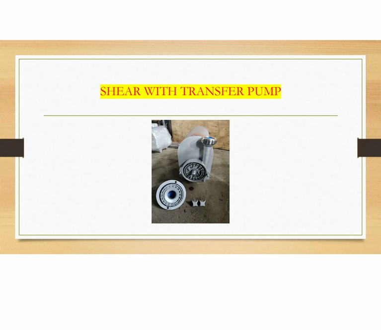 1HP Milk Transfer pump