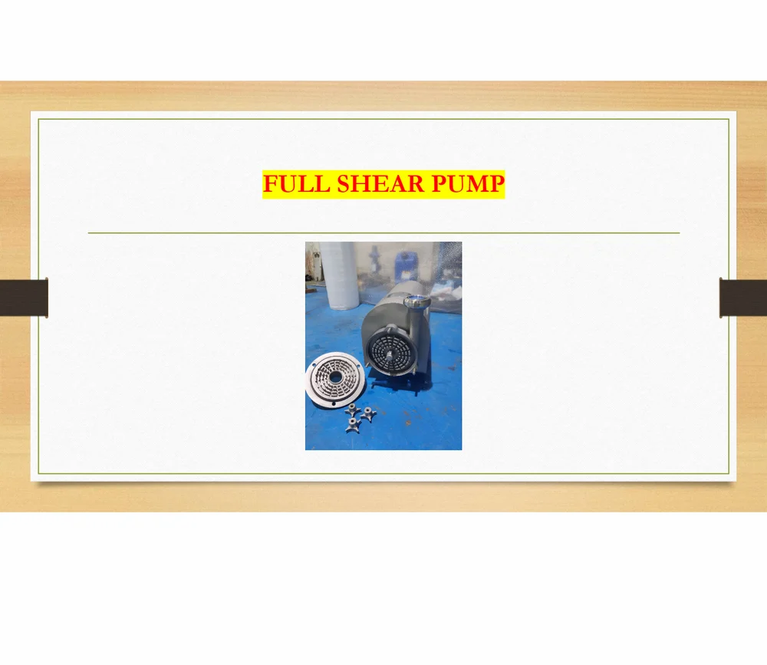 1HP Milk Transfer pump
