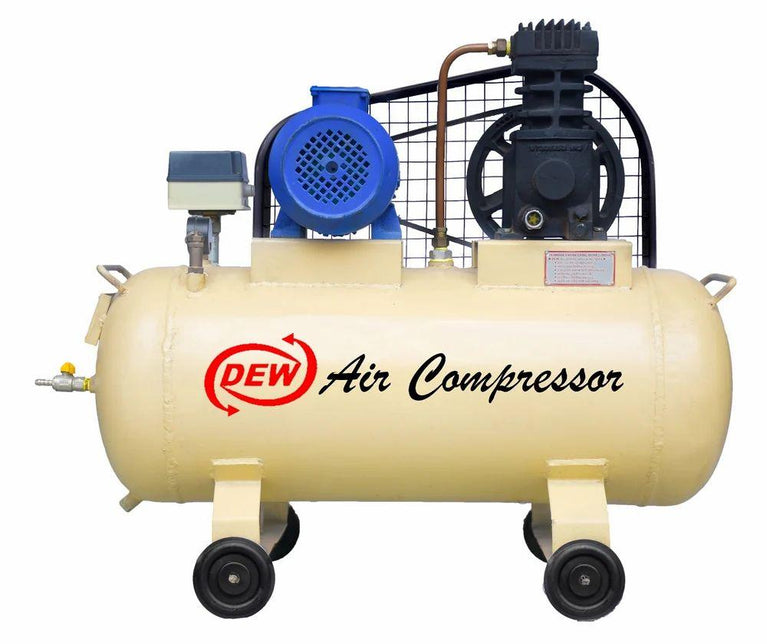 1 Hp Industrial Reciprocating Air Compressor / DEW Since 1967