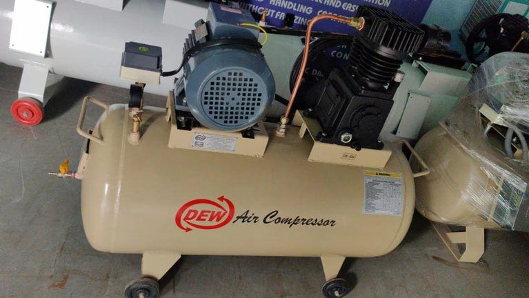 1 Hp Industrial Reciprocating Air Compressor / DEW Since 1967