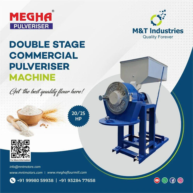 20 Hp Double Stage Pulverizer