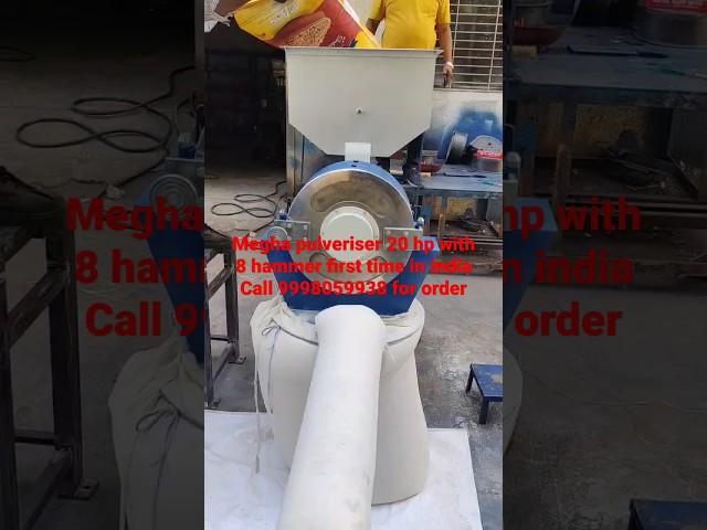 20 Hp Double Stage Pulverizer