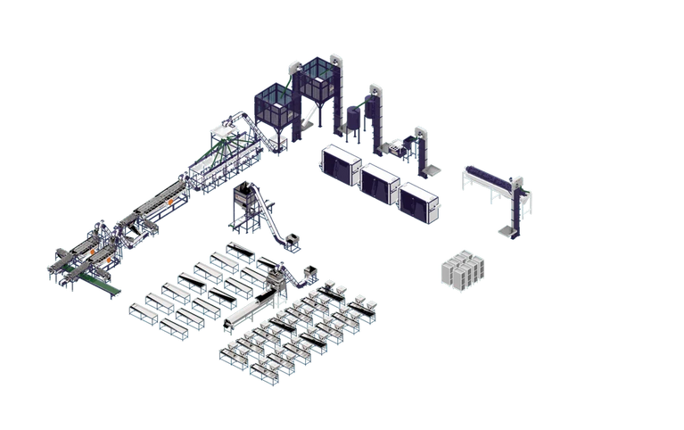 20 Kw કાચા કાજુ પ્રોસેસિંગ મશીન