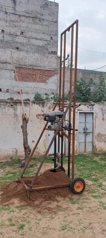 15 ફીટ ટ્રોલી ઓગર સાથે 224 સીસી અર્થ ઓગર