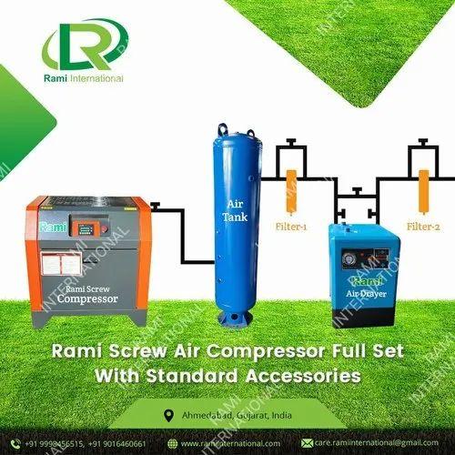 25 HP Screw Air Compressor Direct Driven