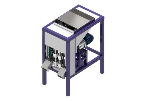 2 Blade Cashew Cutting Machine