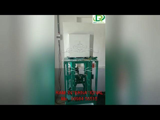 2 Blade Cashew Cutting Machine