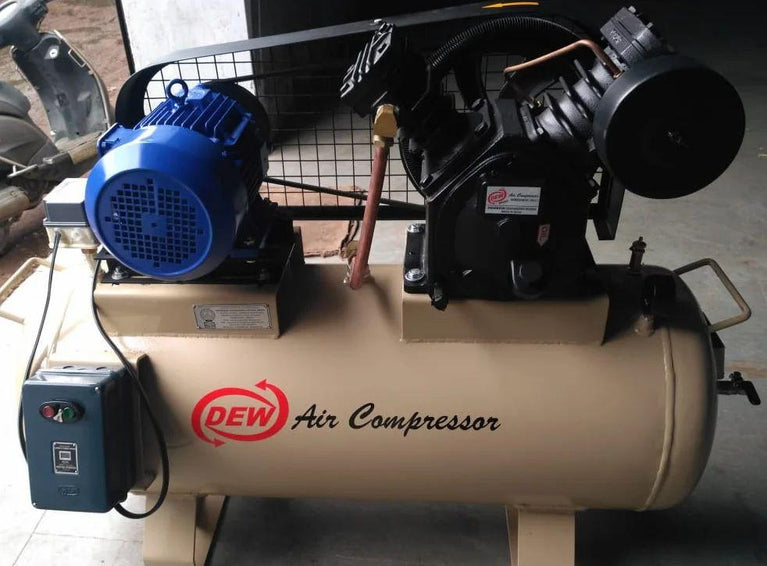 2 HP ડબલ પિસ્ટન એર કોમ્પ્રેસર