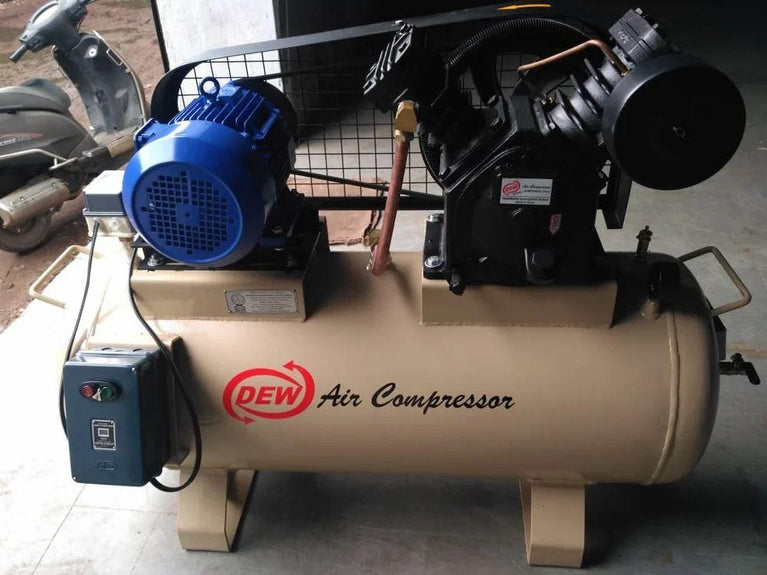 2 HP ડબલ પિસ્ટન એર કોમ્પ્રેસર