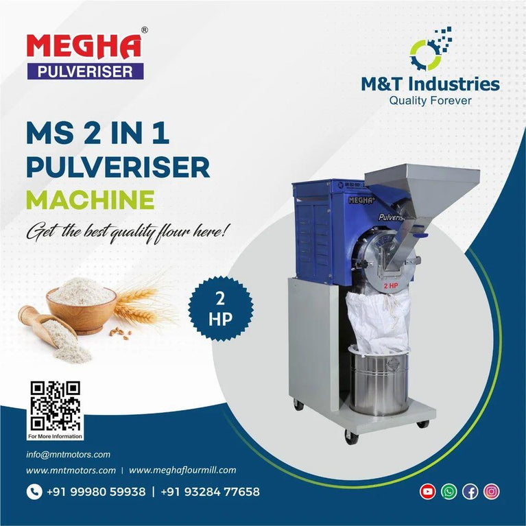 2 In 1 Pulverizer Machine