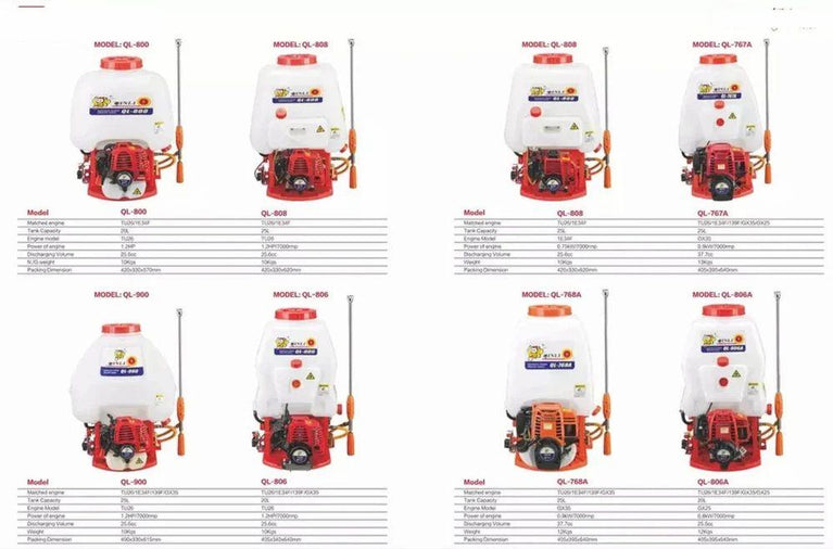 2 સ્ટ્રોક એગ્રીકલ્ચર પાવર સ્પ્રે