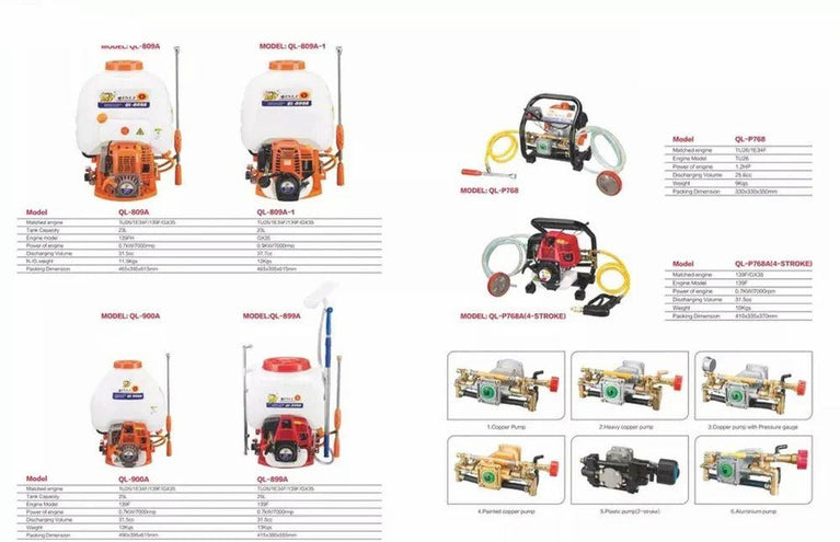 2 સ્ટ્રોક એગ્રીકલ્ચર પાવર સ્પ્રે