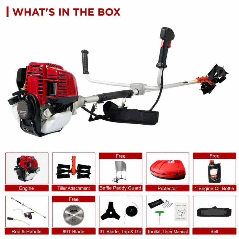 2 સ્ટ્રોક બ્રશ કટર