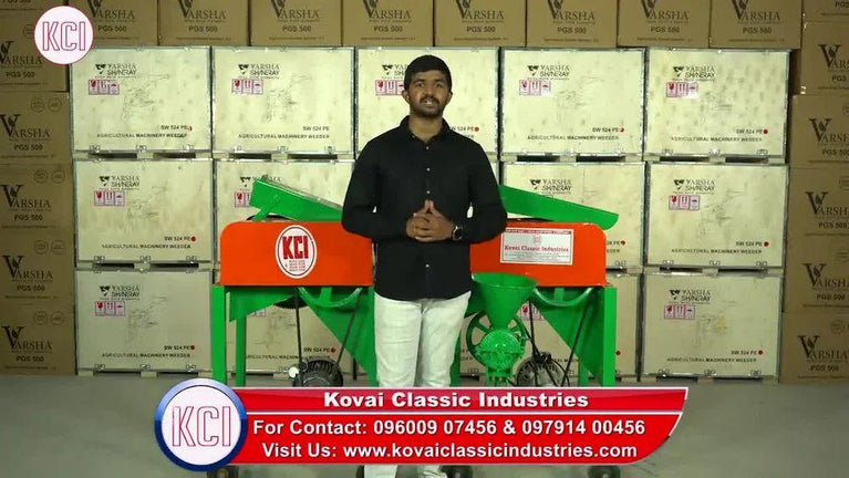 2 માં 1 ચાફ કટર કમ પલ્વરાઇઝર